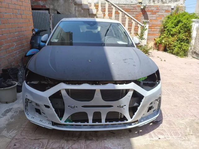 Audi A1 recién entrado, fotografiado de frente